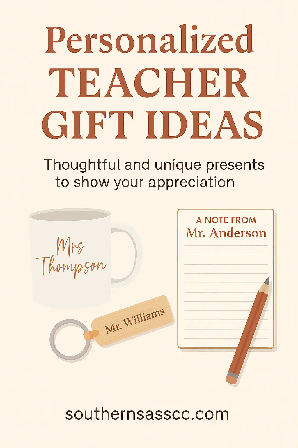 Gift Guide: The Cutest Personalized Gifts for Teachers
