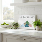 Custom Street Map Framed Canvas | Shopify Product Personalizer