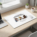 Personalized desk mat for Dad with custom design for practical Father's Day workspace gift