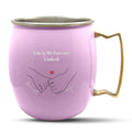 Personalized copper Moscow mule mug with custom design for stylish cocktail drinkware