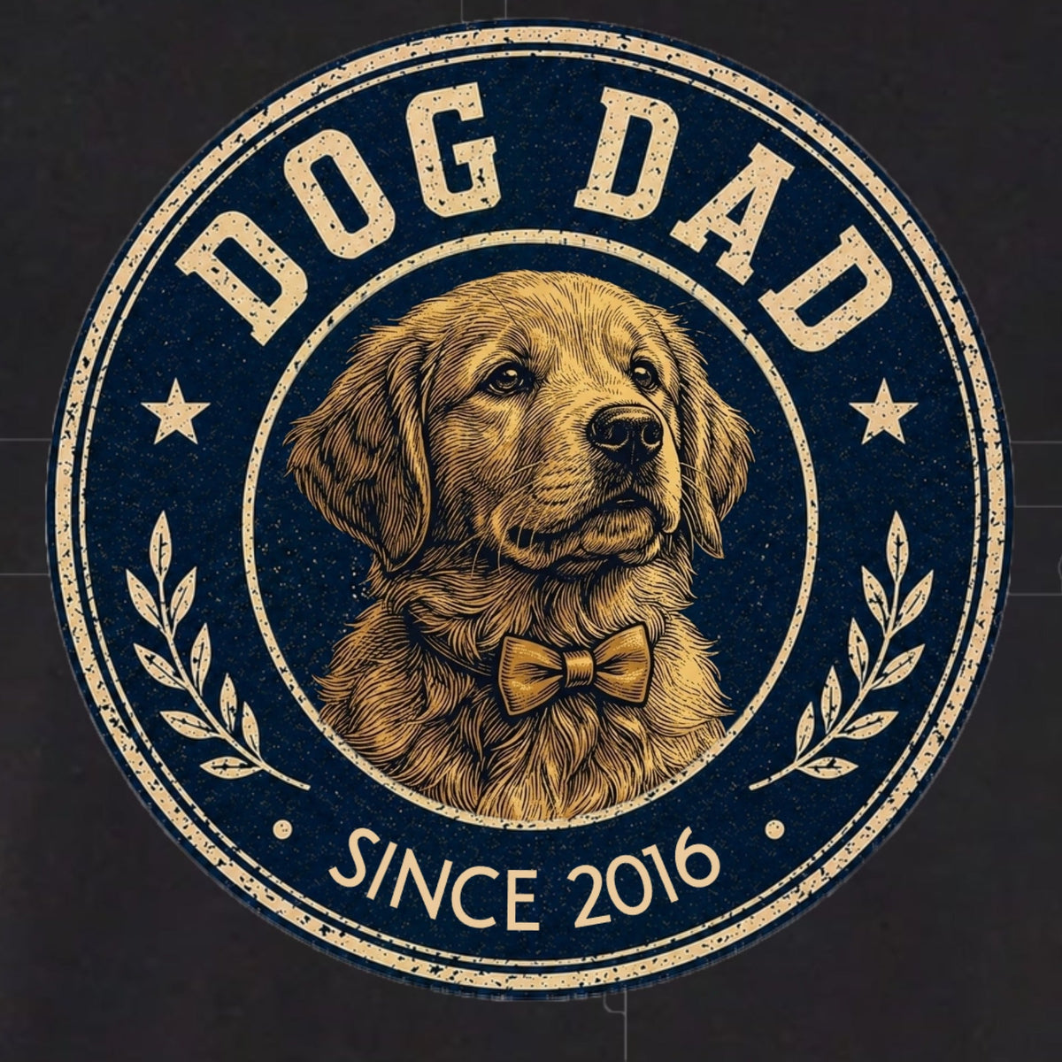 Custom Pet Dad Unisex Short Sleeve T-Shirt