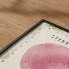 Personalized Birth Map Frame for Kids – Custom Star or Street Map