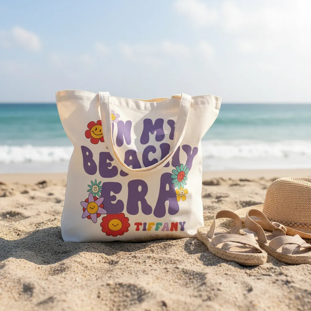 Personalized “In My Era” Tote Bag – Custom Text & Name