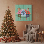 Custom Elf Christmas Square Poster | Shopify Product Personalizer