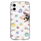 Personalized 3D phone case featuring custom illustrations of your own dogs and cats