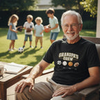 Custom DTG Cotton T-Shirt - Grandpa's Crew