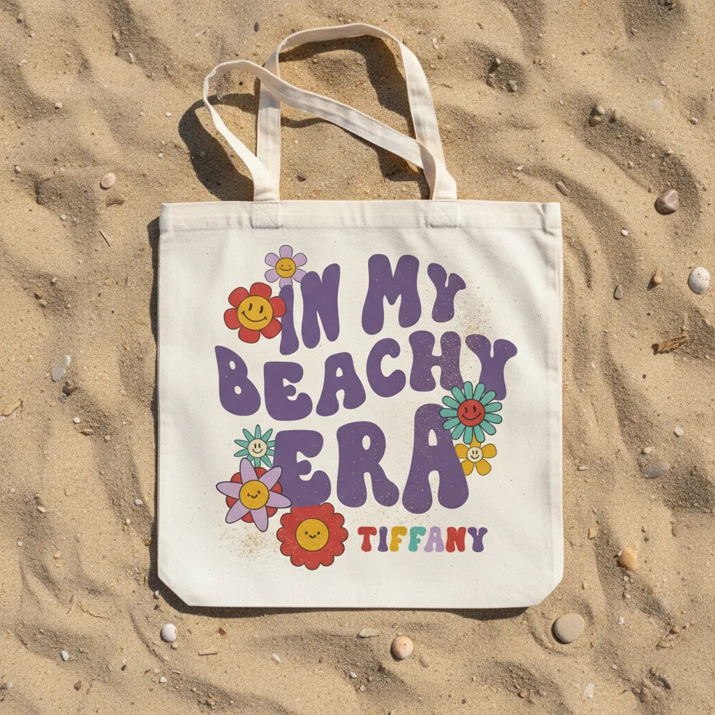 Personalized “In My Era” Tote Bag – Custom Text & Name