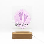 Custom Newborn Acrylic Nighstand | Shopify Product Personalizer