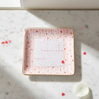 Custom Square Ceramic Ring Dish - Our Love Word Search | Shopify Product Personalizer
