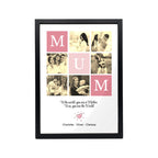 Custom Photo Framed Poster for Mum
