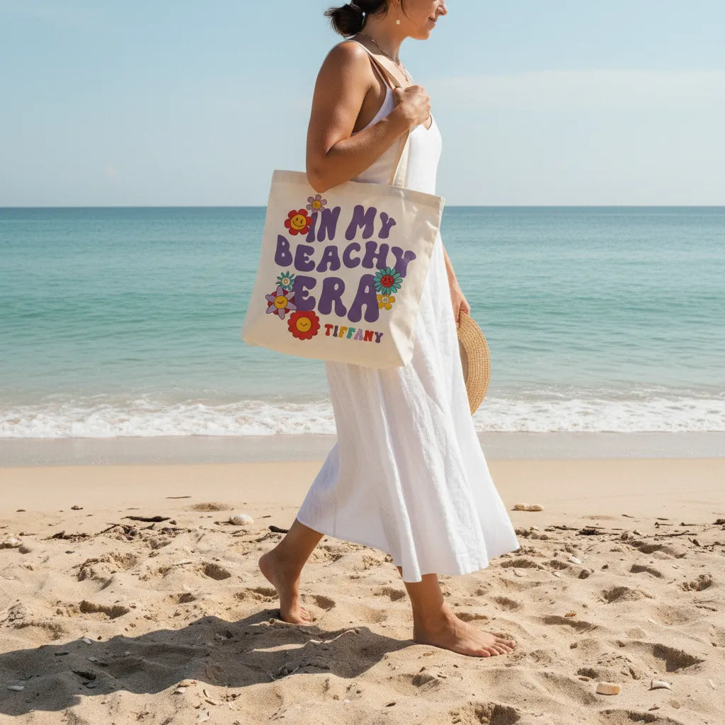 Personalized “In My Era” Tote Bag – Custom Text & Name