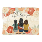 Custom Premium Blanket - Mother's Day