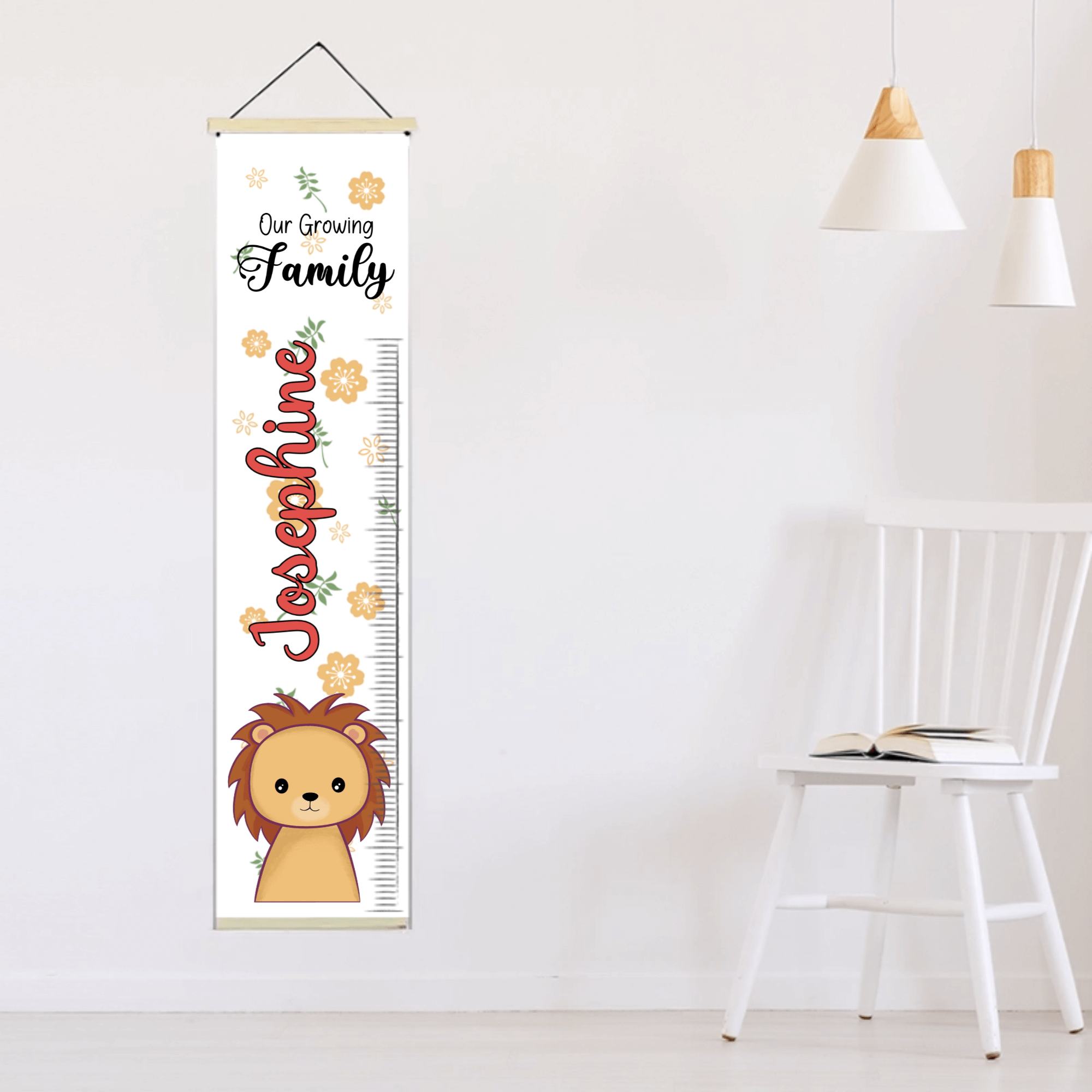 Custom Kid's Measuring Bar - Love Grows Here