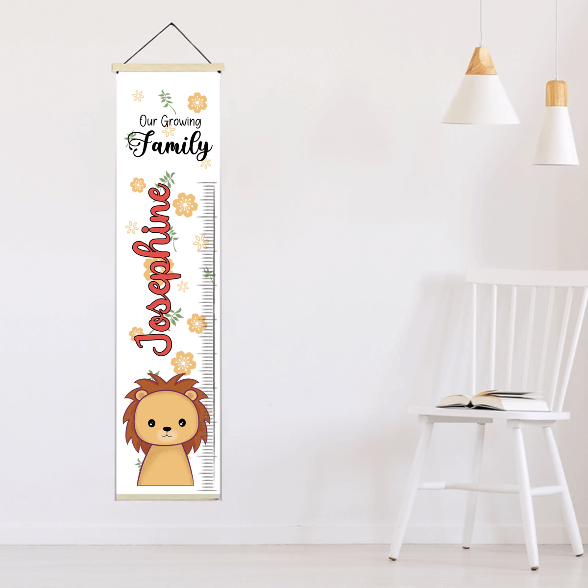 Custom Kid's Measuring Bar - Love Grows Here