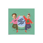 Custom Elf Christmas Square Poster
