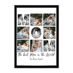 Custom Photo Framed Poster - Mother's Day | Shopify Product Personalizer