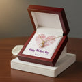 Personalized necklace with custom word cloud design for celebrating beautiful meaningful moments