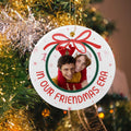 Custom Christmas Ceramic Ornament - In Our Era | Shopify Product Personalizer