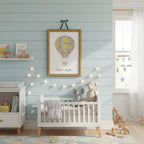 Custom Word Cloud Golden Frame for Kids