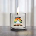 Personalized Halloween Posh candle with custom seasonal design for spooky home decor