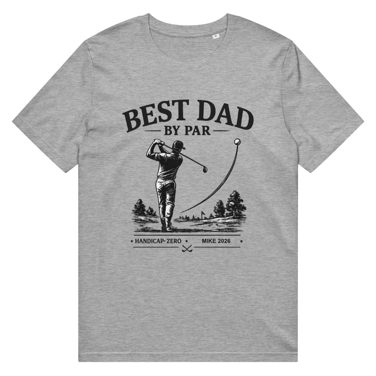 Custom Organic T-Shirt for Father's Day - Dad's Hobbies