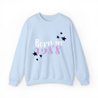 Personalized unisex sweater with custom warped text design for stylish everyday apparel