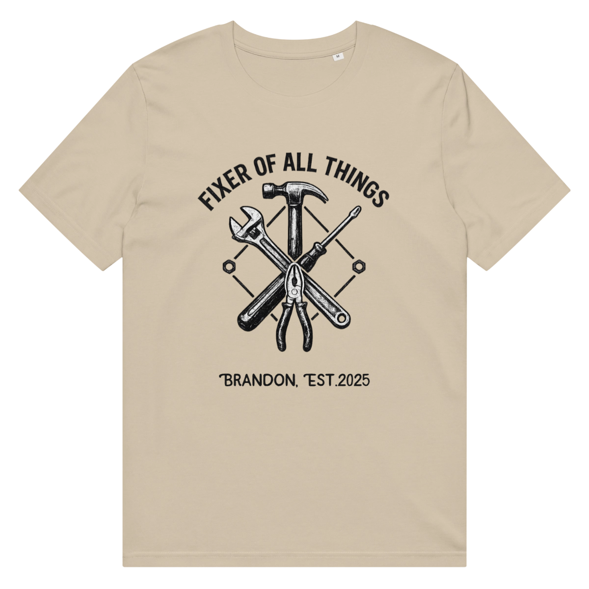 Custom Organic T-Shirt for Father's Day - Dad's Hobbies | Shopify Product Personalizer