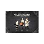 Custom Family Ghost Poster - Landscape