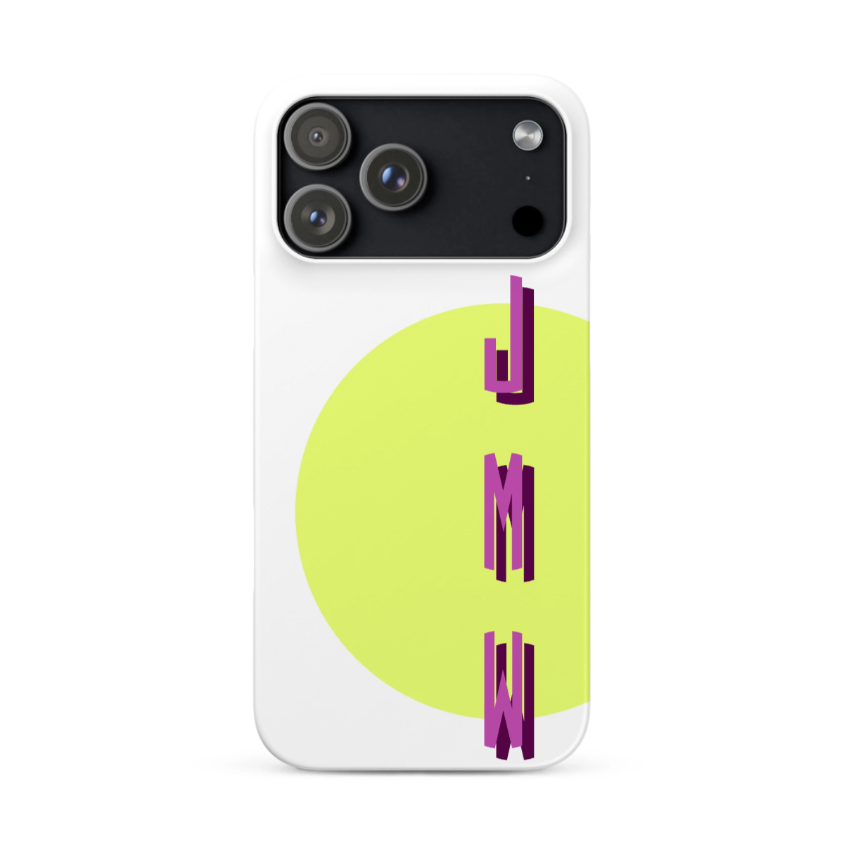 Custom Snap Case for iPhone - Text Shadow