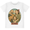 Personalized Family Love kids t-shirt with Ghibli-inspired style for whimsical apparel