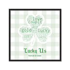 Custom Square Frame  - Word Cloud | Shopify Product Personalizer