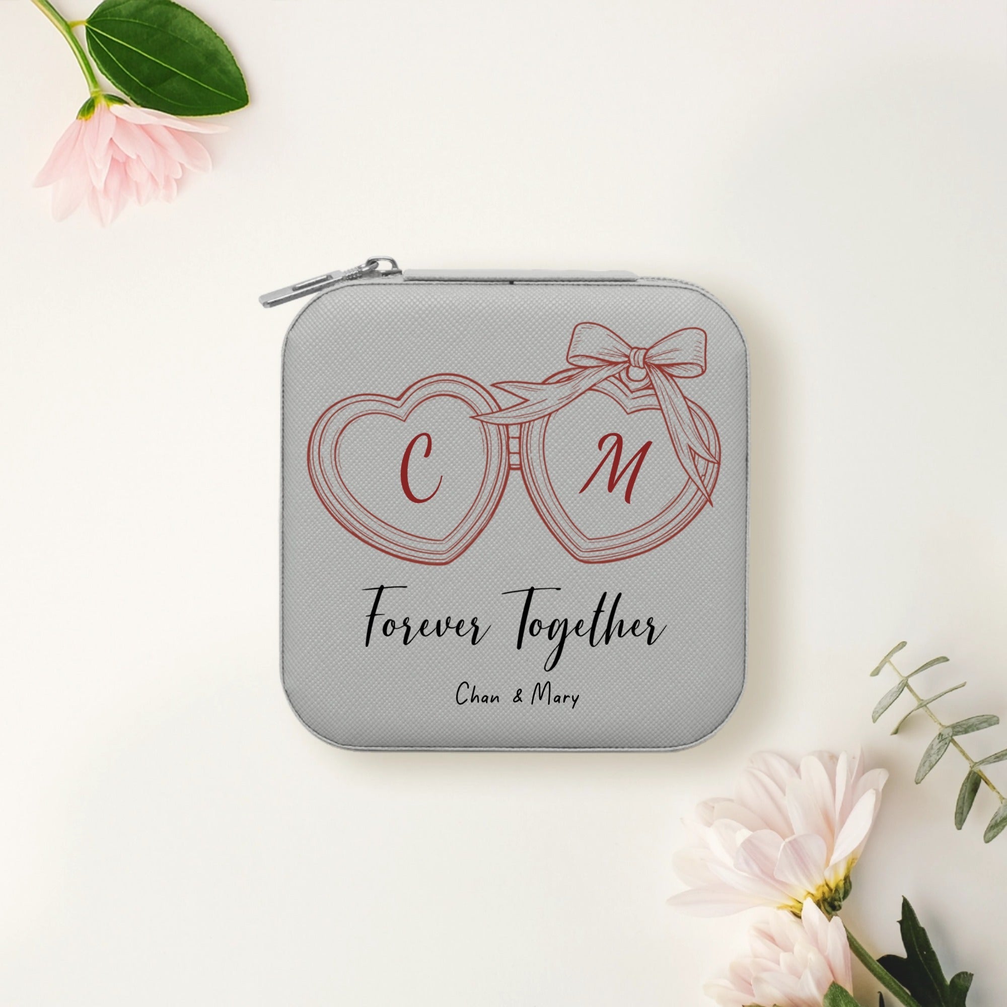 Custom Forever Together Jewelry Box | Shopify Product Personalizer