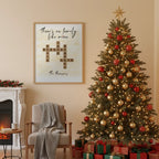 Custom High Gloss Poster - Family Crossword