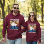 Personalized Like Father Like Daughter hoodie with custom design for matching family bond