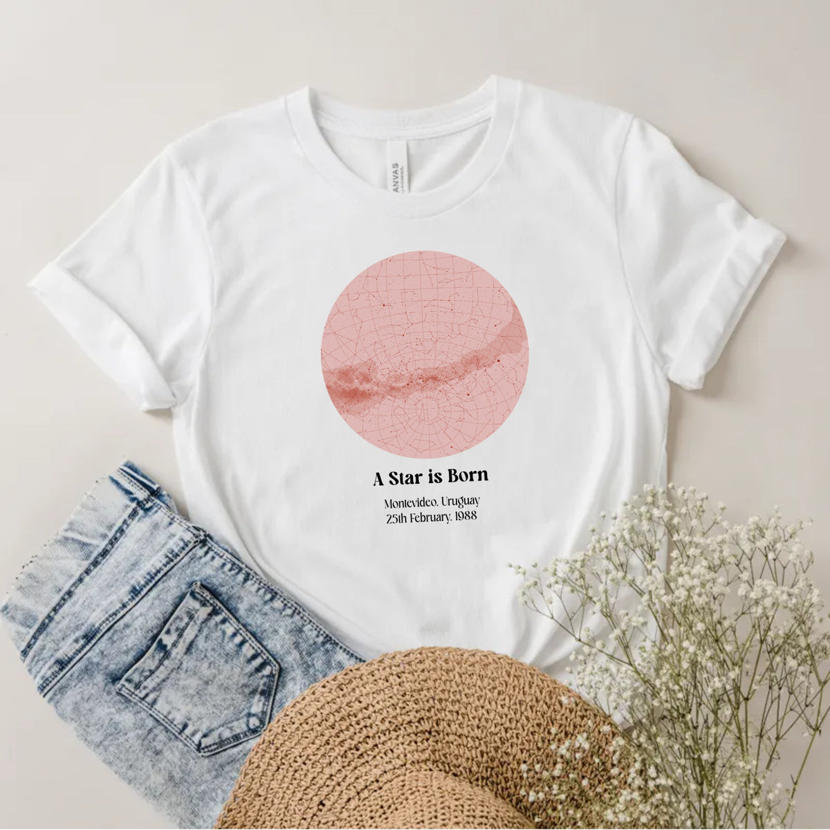 Custom Star Map T-Shirt