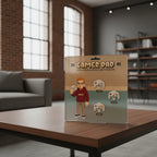 Custom Gamer Dad Acrylic Light Box | Shopify Product Personalizer