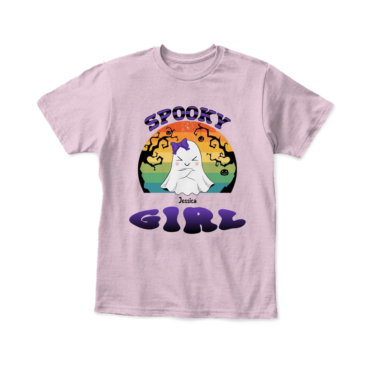 Custom Kid's T-Shirt Spooky