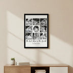 Custom Photo Framed Poster - Mother's Day