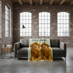 Custom Pet Fleece Blanket with AI Oil Painting Filters | Shopify Product Personalizer