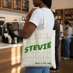 Personalized Name Tote Bag – Custom Text & Quote