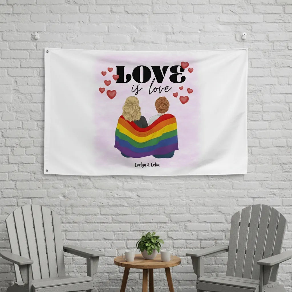 Custom All-Over Print Pride Flag
